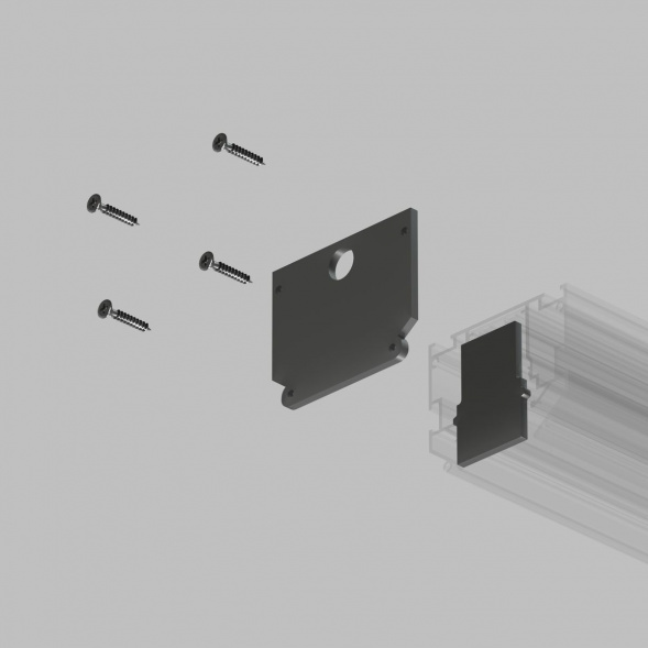 Заглушка Denkirs Smart One (2 шт.) TR2025-BK