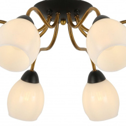 Потолочная люстра Illumico IL8193-8COU-79 BK GD