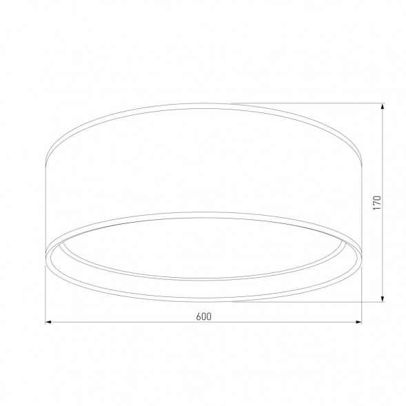 Потолочный светильник TK Lighting 3433 Bilbao White Gold
