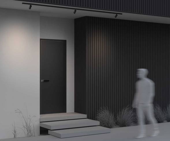 Уличный трековый светильник Maytoni Outdoor O-TR02-1-S-8WB3K