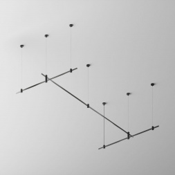 Основание на тросовых подвесах Hang для трековых светильников Maytoni Technical Flarity TFC-Flar-H07-B