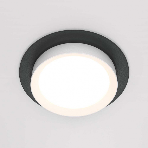 Встраиваемый светильник Maytoni Hoop DL086-GX53-RD-BW