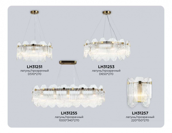 Подвесной светильник Ambrella light High light LH31253