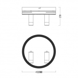 Потолочный светодиодный светильник Escada 20044SMA/03LED WH