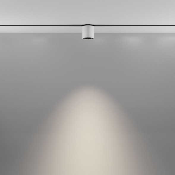 Трековый светодиодный светильник Maytoni Technical Exility Alfa S TR132-2-7W4K-W