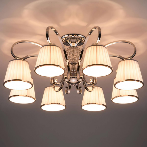 Потолочная люстра Eurosvet 60088/8 хром