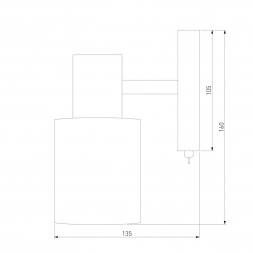 Спот Eurosvet Corso 20089/1 хром