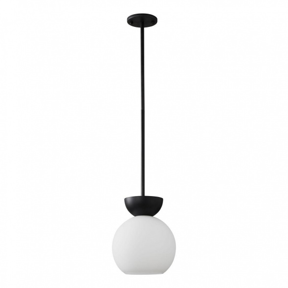 Подвесной светильник iLamp Mono P6079-1 BK+WH