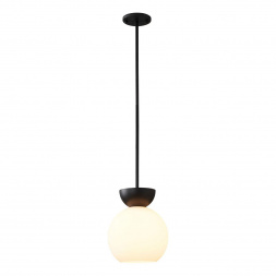 Подвесной светильник iLamp Mono P6079-1 BK+WH