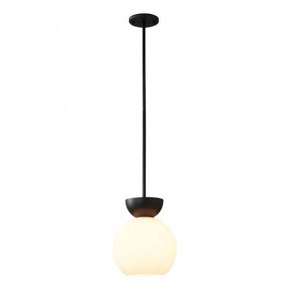 Подвесной светильник iLamp Mono P6079-1 BK+WH