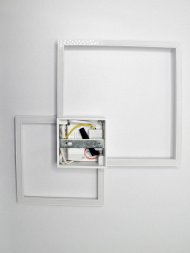 Настенный светодиодный светильник Elvan BR-46224-24W-WW-Wh