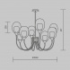 Подвесная люстра Maytoni Aura MOD016PL-08BS