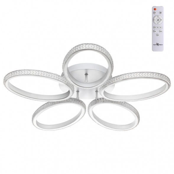 Потолочная светодиодная люстра Novotech Calm 358932