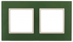 Рамка 2-постовая ЭРА Elegance 14-5102-27 Б0034499
