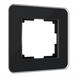 Рамка Werkel Elite на 1 пост черный W0012448 4690389196201