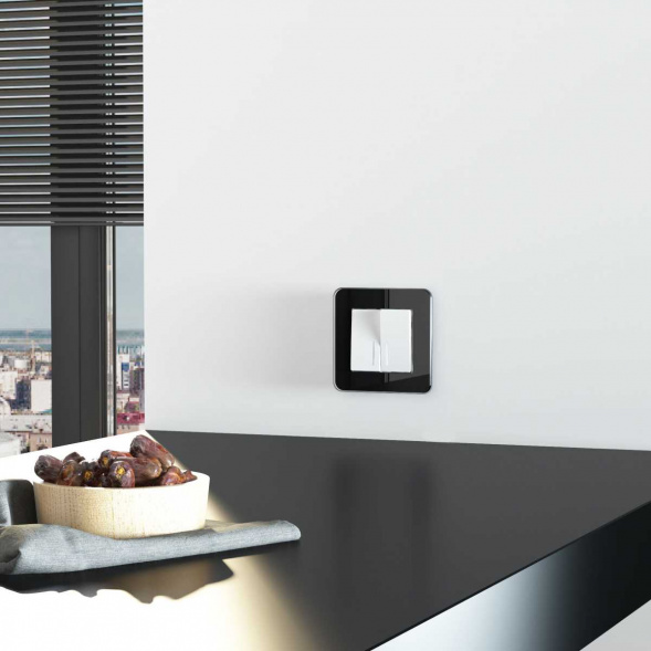 Рамка Werkel Elite на 1 пост черный W0012448 4690389196201