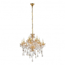 Подвесная люстра Lumina Deco Eliza LDP 7025-8+4 GD