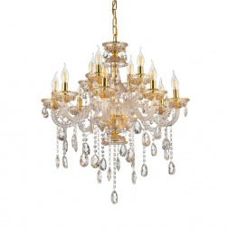 Подвесная люстра Lumina Deco Eliza LDP 7025-8+4 GD