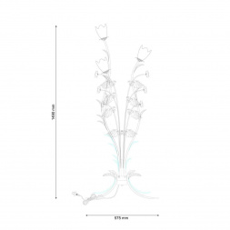 Торшер Lucia Tucci Fiori Di Rose F1760.3