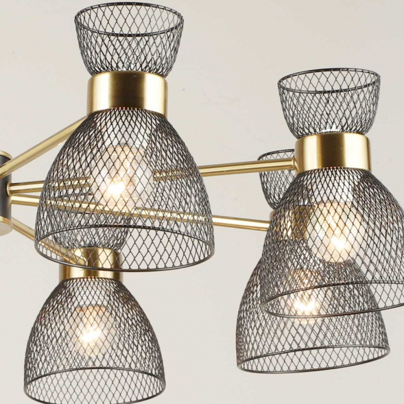 Люстра Reluce 39760-0.3-08 COP+BK