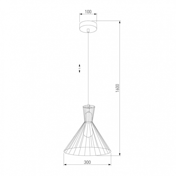 Подвесной светильник TK Lighting 3350 Sahara