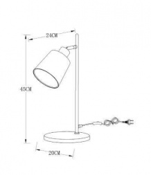 Настольная лампа Lucide Pippa 77583/81/30