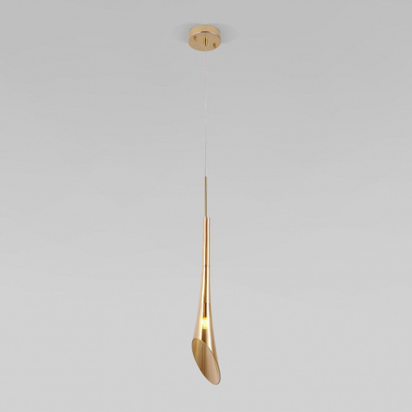 Подвесной светильник Eurosvet Folio 50224/1 янтарный