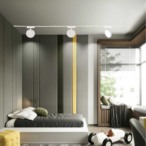 Трековый светодиодный светильник Reluce 13008-9.3-001UR magnetic LED9W BK