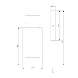 Бра Eurosvet Amado 70115/1 белый