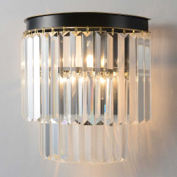 Настенный светильник Crystal Lux MAXIME AP2 BLACK