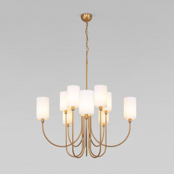 Подвесная люстра Eurosvet Abbey 60164/10 латунь
