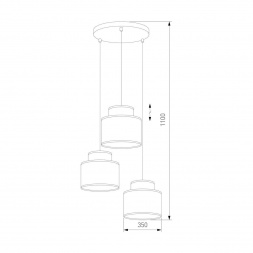 Подвесная люстра TK Lighting 2759 Duo