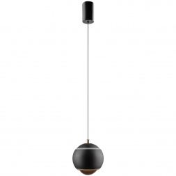 Подвесной светодиодный светильник Crystal Lux Caro SP Led Black