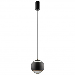 Подвесной светодиодный светильник Crystal Lux Caro SP Led Black