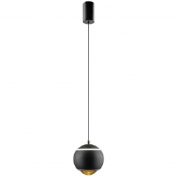 Подвесной светодиодный светильник Crystal Lux Caro SP Led Black