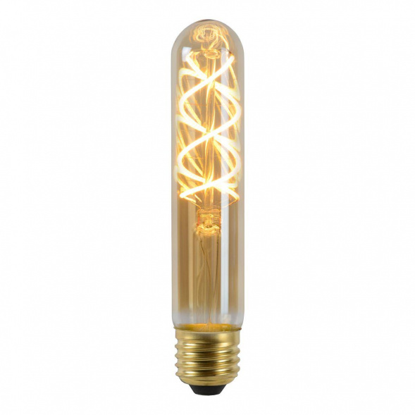 Лампа светодиодная диммируемая Lucide E27 5W 2200K янтарная 49035/05/62