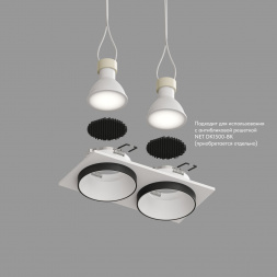 Встраиваемый светильник Denkirs Lemvik DK2422-BK