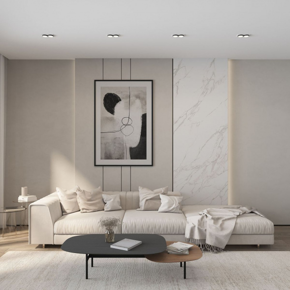 Встраиваемый светильник Denkirs Lemvik DK2422-BK