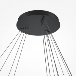Подвесной светодиодный светильник Maytoni Rim MOD058PL-L174BK