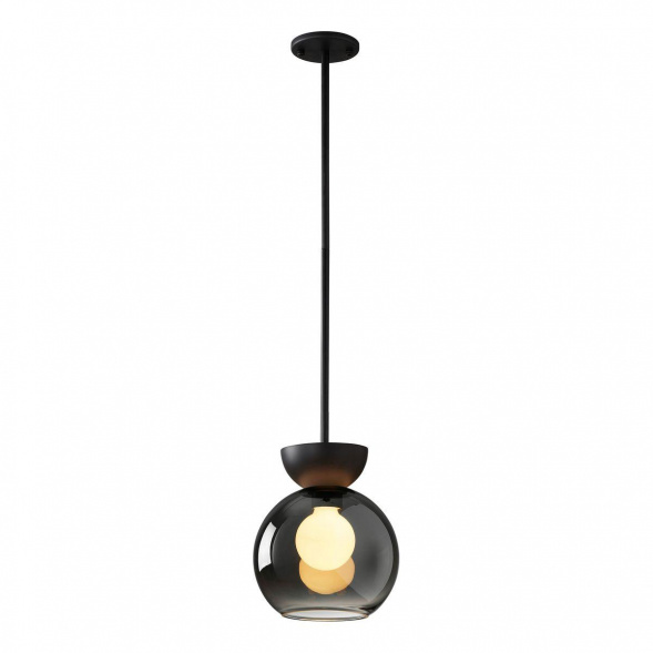 Подвесной светильник iLamp Mono P6079-1 BK+SM