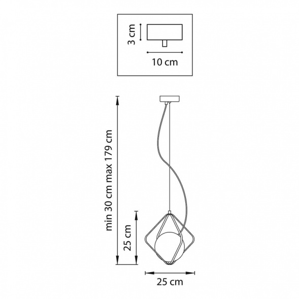 Подвесной светильник Lightstar Globo 803317
