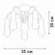 Потолочная люстра Vitaluce V3024-1/5PL
