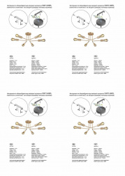 Потолочная люстра Vitaluce V3071-8/6PL
