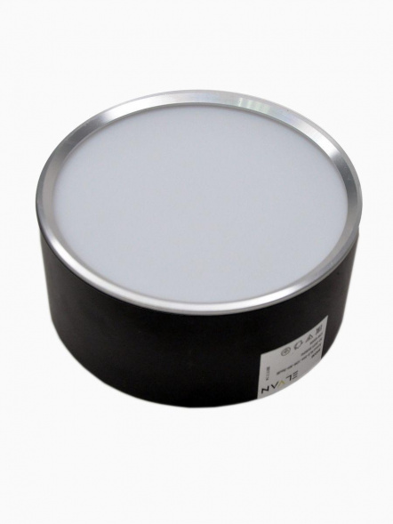 Потолочный светодиодный светильник Elvan NLS-544R-12W-NH-Bk