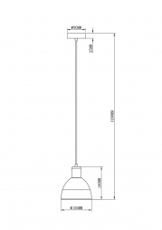 Подвесной светильник Moderli Irina V2711-1P