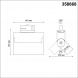 Трековый трехфазный светодиодный светильник Novotech Port Eos 358668