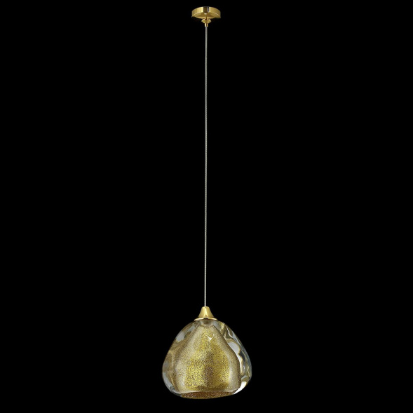 Подвесной светодиодный светильник Crystal Lux Verano SP1 Gold