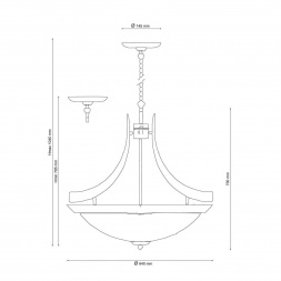 Подвесной светильник Lucia Tucci Pietra Isola 131.5