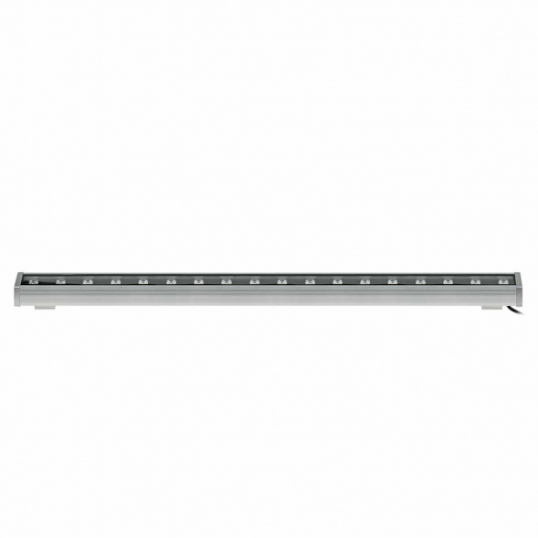 Прожектор светодиодный Uniel ULF-L52-18W/RGB/L100 DC24V IP65 Silver UL-00008364