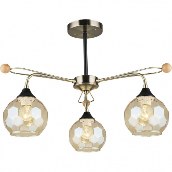 Потолочный светильник Reluce 02018-0.3-03 AB+BK